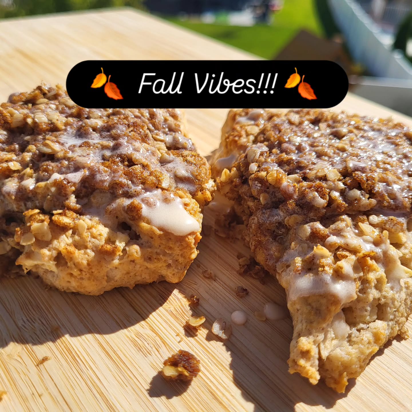 Apple Cinnamon Scones from B's Treats